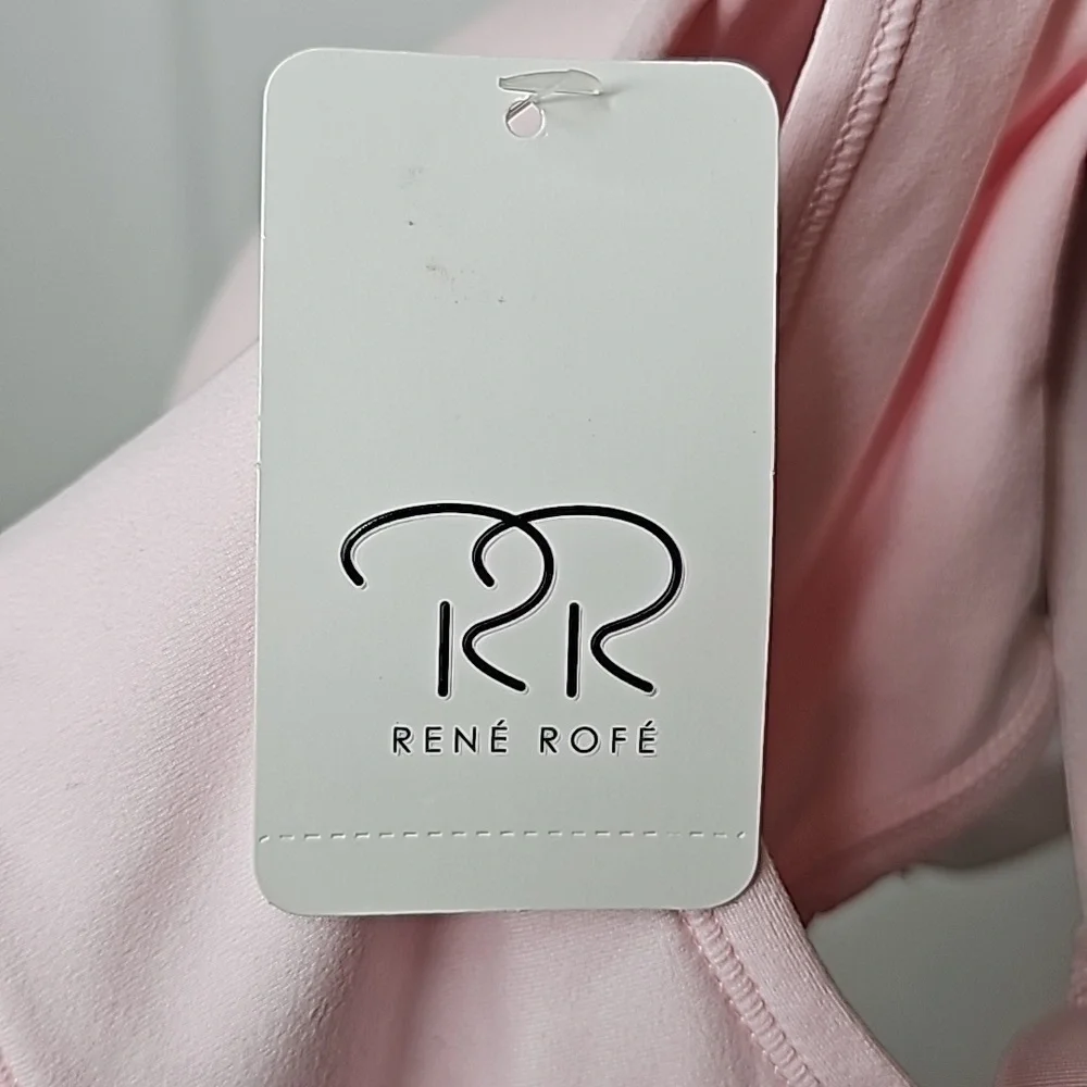 Rene Rofe 3 Comfort Wire-Free (Pink, Black & Mauve) Bras - Size 36DD - Picture 6 of 7